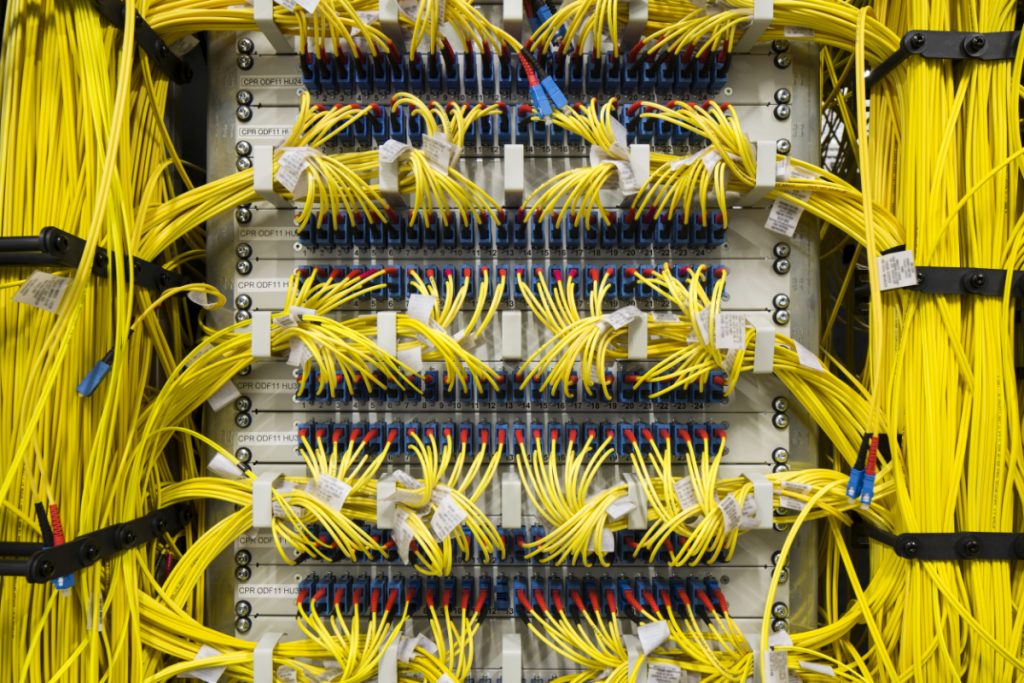 DE CIX Interconnection Plattform Patchpanel2 nweb